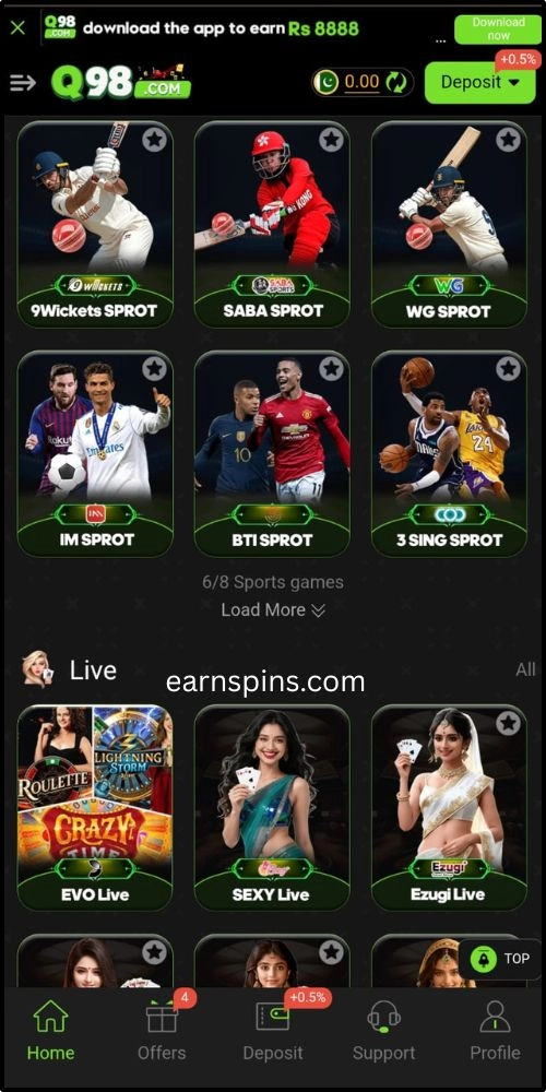 Q98 Game